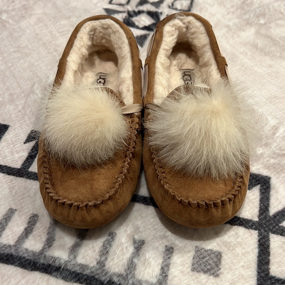 UGG Dakota Pom Pom Slippers - Picture 4 of 4